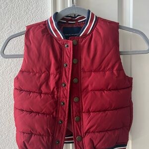 Janie and Jack Red Kids Puffer Vest